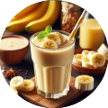 OJS Cafe Banana Protein Shake